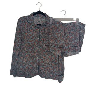 Gap Body Women's 100% Cotton Pajama Sleep Set Size Large